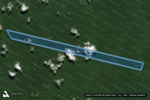 Imagem de satélite de FAZENDA FRANCINE-II - Parte 1 em Aveiro - PA