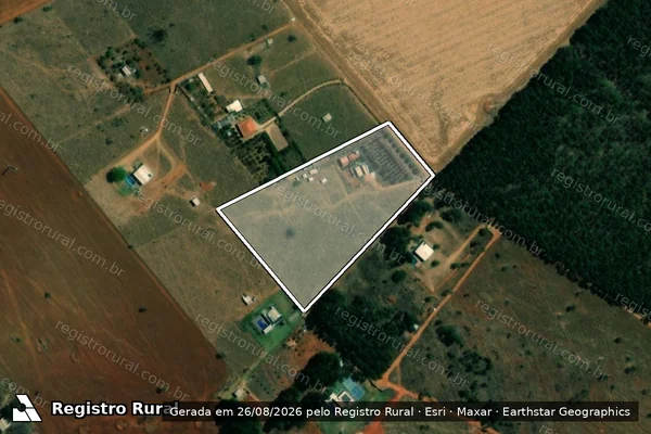 Imagem de satélite de Fazenda Boa Vista e Boa Vistinha - FAZENDA BOA VISTA E BOA VISTINHA - GLEBA 2B em Bela Vista de Goiás - GO