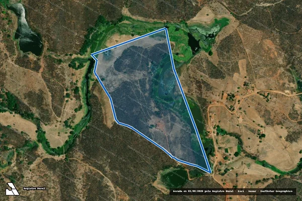 Imagem de satélite de SITIO MARETAS - SITIO MARETAS em Solonópole - CE