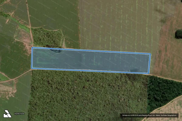 Imagem de satélite de FAZENDA LIOMEIRO PARTE 1 PARCELA 2 - FAZ LIMOEIRO 1 PARTE 1 em Dom Eliseu - PA