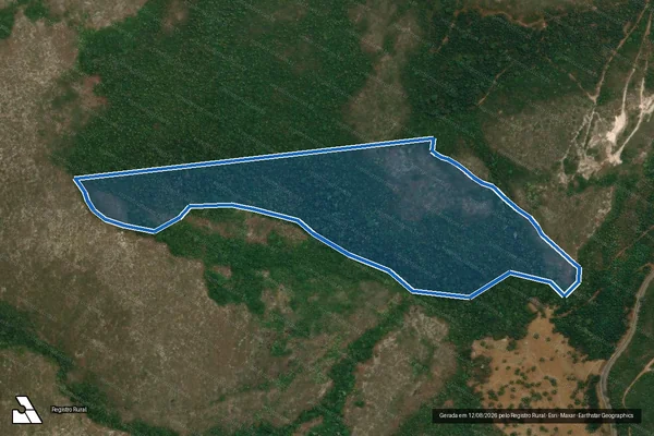 Imagem de satélite de FAZENDA BUGRE - Gleba II em Itamarandiba - MG