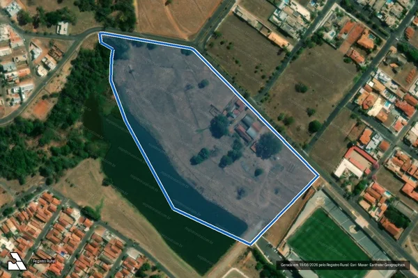 Imagem de satélite de GLEBA A2; GLEBA B1 - GLEBA A2-UNIFICADA em Novo Horizonte - SP