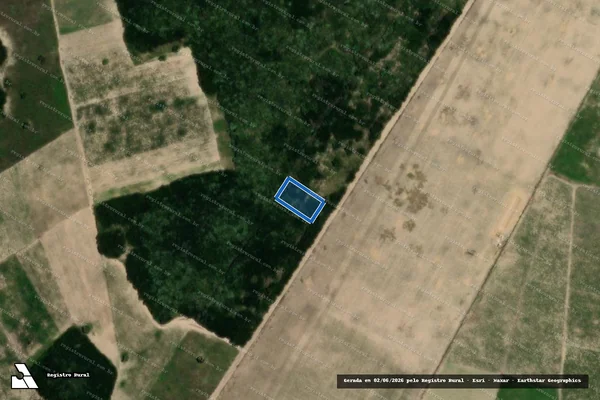 Imagem de satélite de PROJETO DE ASSENTAMENTO CHICO MENDES III – AGROVILA / Casa 24 em Vera Cruz - RN
