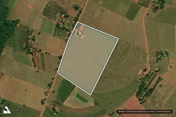 Imagem de satélite de ASSENTAMENTO ESTADUAL BOM PASTOR - PA0081S00Q00L075 em Sandovalina - SP