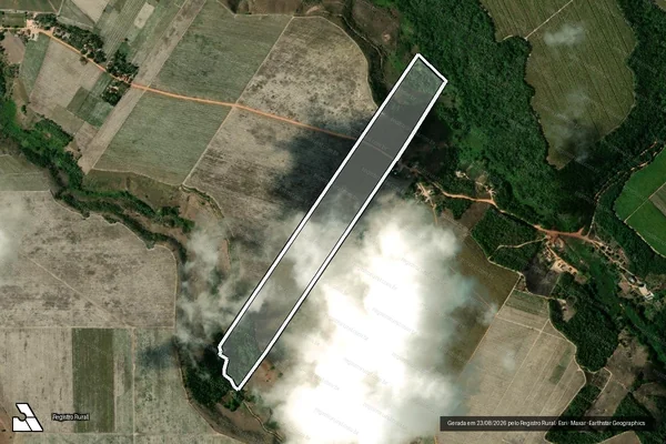 Imagem de satélite de FAZENDA CAMUNDONGO II - Parte 1 em Coruripe - AL