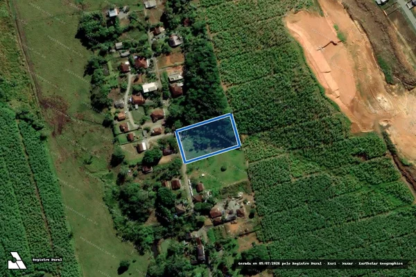 Imagem de satélite de PEDRO GONÇALVES - Parte 1 em Araquari - SC