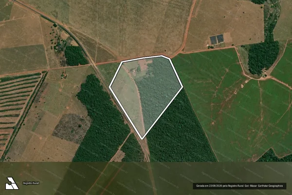 Imagem de satélite de LOTE nº 18 - PARCELA 02 em Novo Horizonte do Norte - MT
