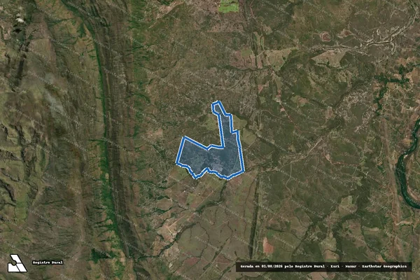 Imagem de satélite de FAZENDA VISTA ALEGRE - 001 em Paranã - TO