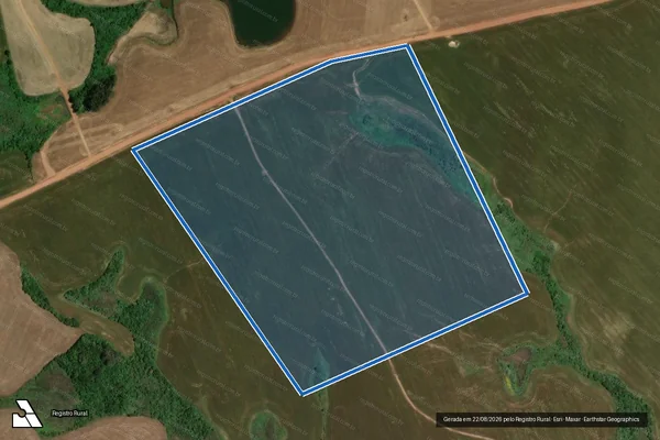 Imagem de satélite de Granja Marco de Pedra - Marco de Pedra em Tupanciretã - RS