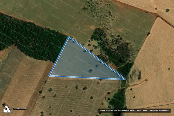 Imagem de satélite de Fazenda Água Fria - Parte 2 em Mossâmedes - GO