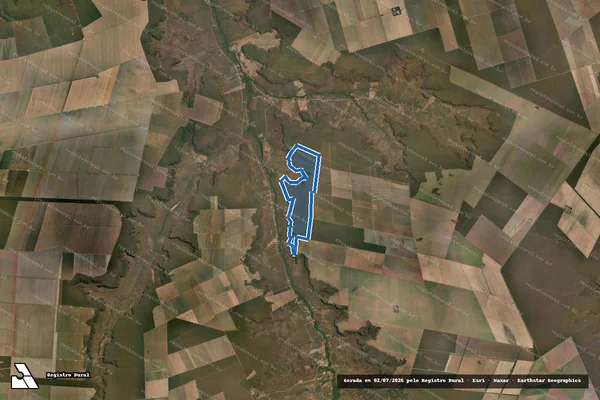 Imagem de satélite de FAZENDA SERRA DA PRATA V em Uruçuí - PI