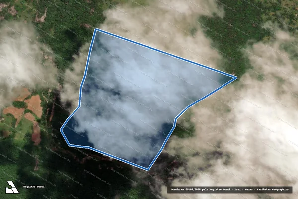 Imagem de satélite de Cachoeira dos Espinheiros - Parte 9 em Cacimba de Dentro - PB