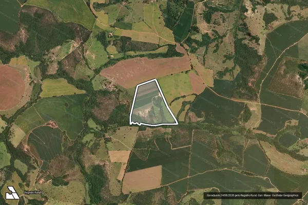 Imagem de satélite de FAZENDA ESTIVA - Parte 3 em Perdizes - MG