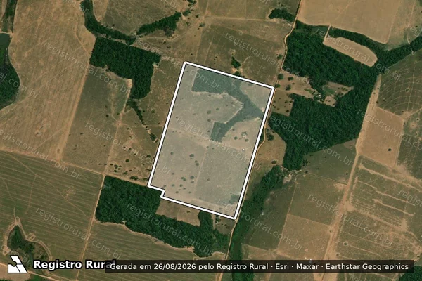 Imagem de satélite de Lote Rural 365/6 - Parcela 1 em Alta Floresta - MT