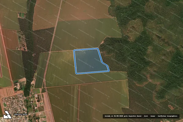 Imagem de satélite de Sítio São Francisco - Parte 1 em Santa Rita do Trivelato - MT