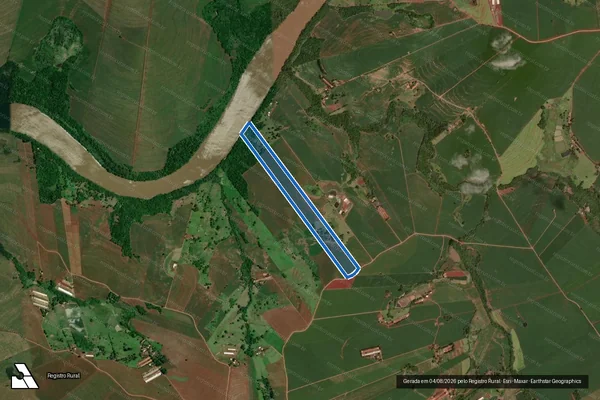 Imagem de satélite de Lote 109-A-2 - Lote 109-A-2 em Formosa do Oeste - PR