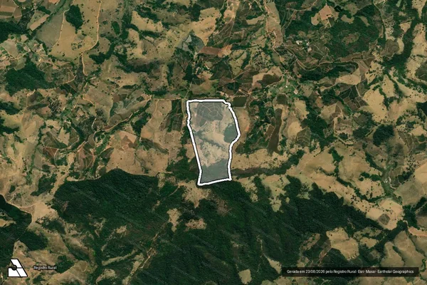 Imagem de satélite de Sítio Serra Morena I - Glaba 02 em Jacutinga - MG