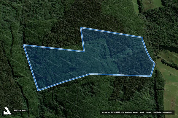 Imagem de satélite de Lote 21 da Gleba 02 Flores e Conceição - Parcela 1 em Bom Jesus do Sul - PR