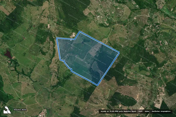 Imagem de satélite de FAZENDA SANTO ANTÔNIO em Pojuca - BA