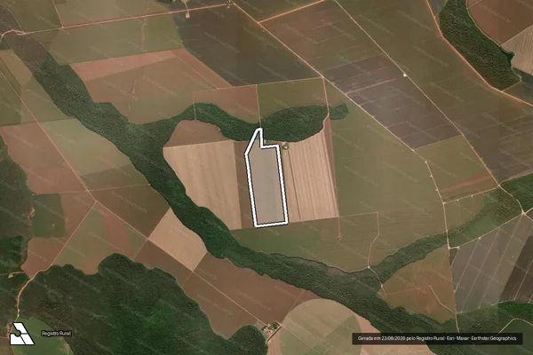 Imagem de satélite de FAZENDA NERVO em Sorriso - MT