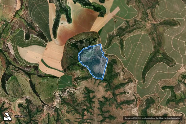 Imagem de satélite de FAZENDA MORRO LIMPO E SANTO ANTÔNIO DO MORRO LIMPO - 001 em João Pinheiro - MG