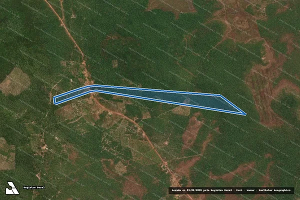 Imagem de satélite de FAZENDA OLHO D?ÁGUA - Parte 8 em Caxias - MA
