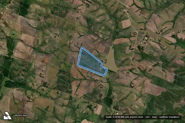 Imagem de satélite de Planta - PE Boa Amizade - Gleba A - Lote 16 - Lote 16 em Hulha Negra - RS