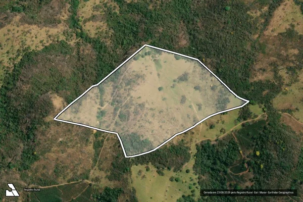 Imagem de satélite de FAZENDA BOA SORTE - Fazenda Boa Sorte ? Serrania em Machado - MG