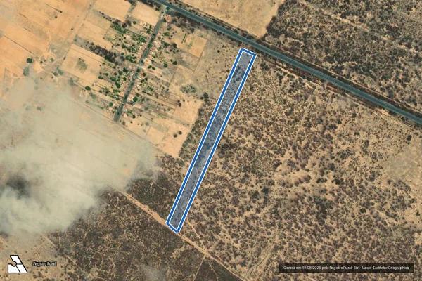 Imagem de satélite de Fazenda Elízia - Lote 03 em Itaguaçu da Bahia - BA