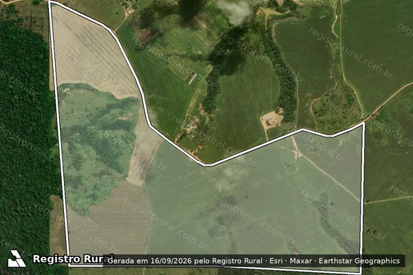 Imagem de satélite de FAZENDA CANADÁ - GLEBA BURAREIRO / FAZENDA CNADÁ - GLEBA BURAREIRO - PARTE 2
