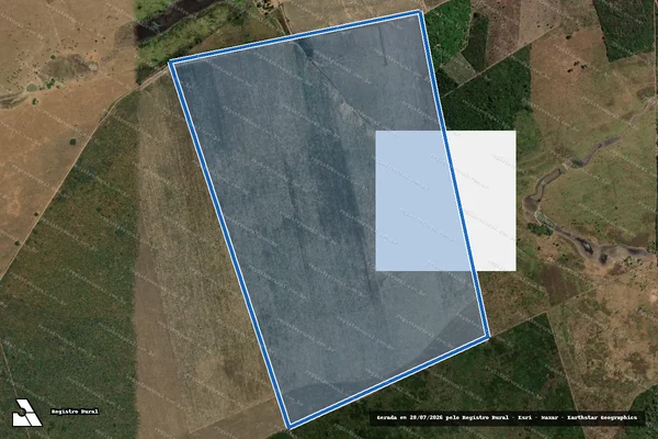 Imagem de satélite de FAZENDA BRASIL II - Parcela 1 em Grajaú - MA