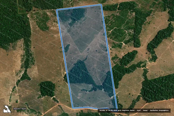Imagem de satélite de Sítio Dal Piva II - Parcela 1 em Castanheira - MT