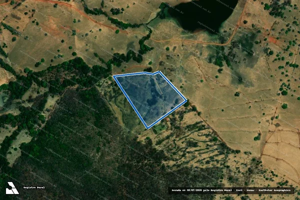 Imagem de satélite de Fazenda Oca do Barreiro - Gleba A em Barro Alto - GO