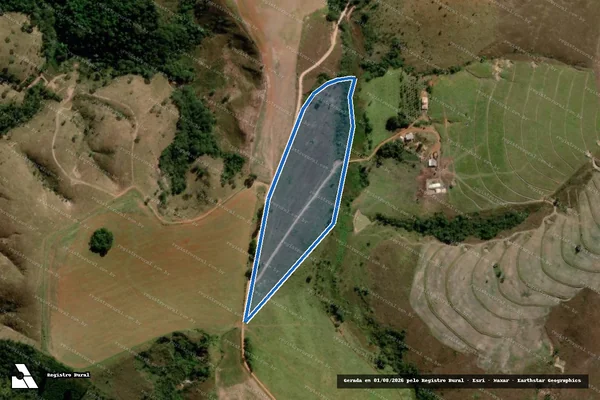 Imagem de satélite de FAZENDA CAMPO ALEGRE E ANTAS - Parte 4 em Tapira - MG