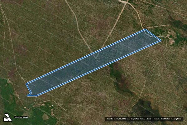 Imagem de satélite de LOTE 05 DA FAZENDA PORTEIRA VELHA - Parte 1 em Mirador - MA