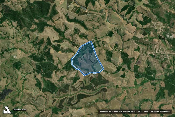 Imagem de satélite de Fazenda Bom Sucesso - Parte 1 em Guaratinga - BA