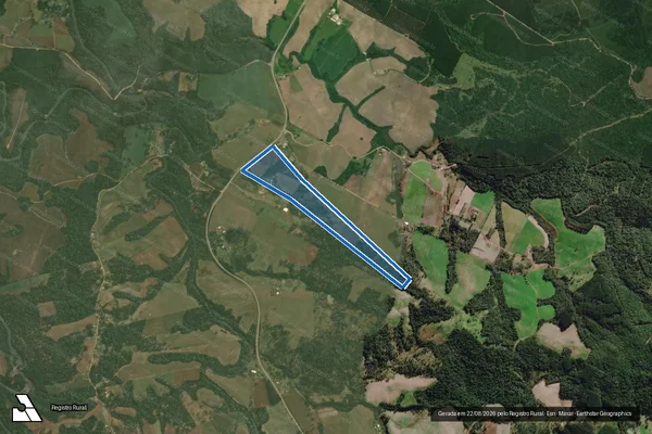 Imagem de satélite de SITIO LAURA OLIVER - SITIO LAURA E OLIVER em Rio Negrinho - SC