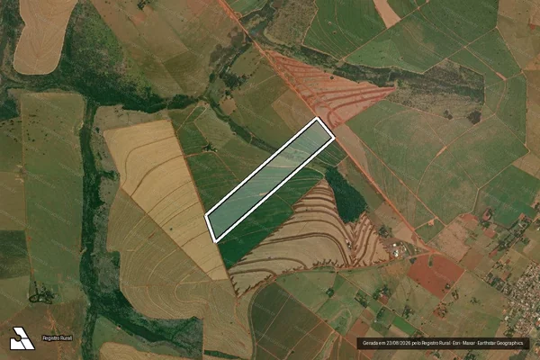 Imagem de satélite de Sítio Santa Rosa - Parte 1 em Sandovalina - SP