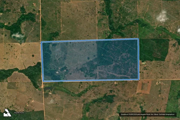 Imagem de satélite de PA RIO CINZA - LOTE 78 - LOTE 78 em São Félix do Xingu - PA