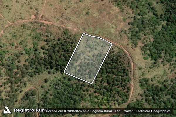 Imagem de satélite de Fazenda Rancho Miúra I - Gleba 71 em Governador Valadares - MG