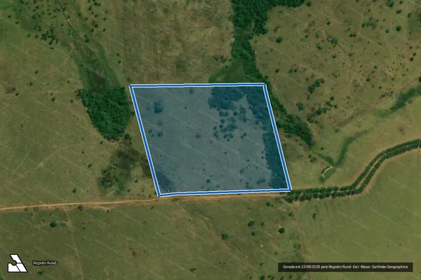 Imagem de satélite de FAZENDA PRIMAVERA - Parte 1 em Jauru - MT
