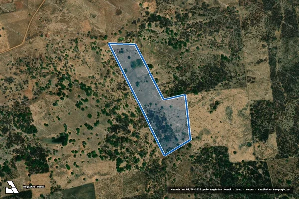 Imagem de satélite de Fazenda Itaboraí - Jurandi Amaro da Silva2 em São João do Rio do Peixe - PB