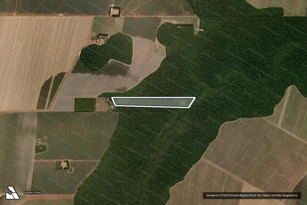 Imagem de satélite de FAZENDA SANTA RITA - Gleba 13 em Sapezal - MT