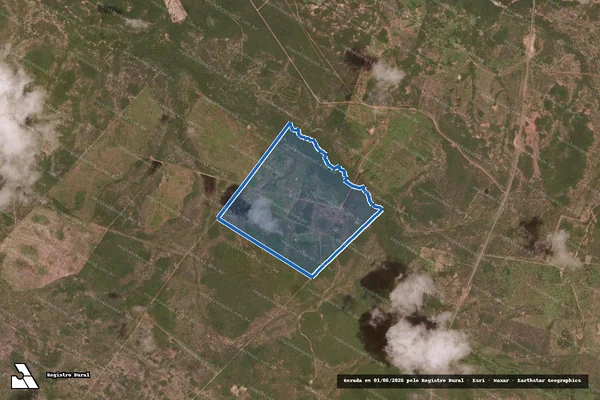 Imagem de satélite de FAZENDA SANTO ANTÔNIO	 / 001 em Arraias - TO