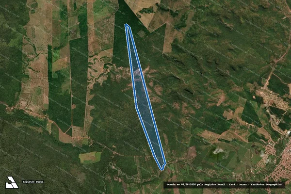 Imagem de satélite de FAZENDA CABICEIRAS / FAZENDA CABICEIRAS em Colinas - MA