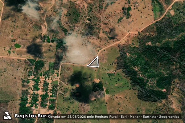 Imagem de satélite de Lote 54-Sítio Deus é Amor-P.A. Boa Vista I