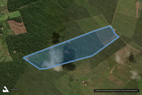 Imagem de satélite de FAZENDA BELÉM 1.2 - 001 em Barra do Corda - MA