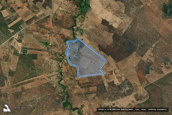 Imagem de satélite de FAZENDA TOLDA - 01 em Cocos - BA