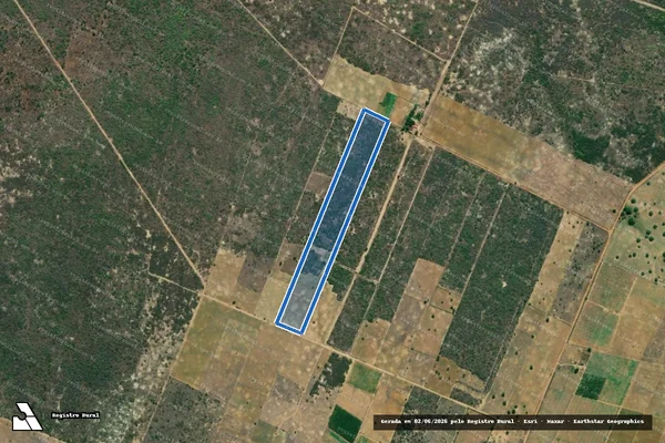 Imagem de satélite de Projeto de Assentamento Amazonas ? Lote 18 - Parte 1 em Parazinho - RN