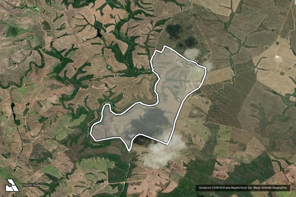 Imagem de satélite de Fazenda Pão de Açucar - Parte 1 em Feira Nova - SE